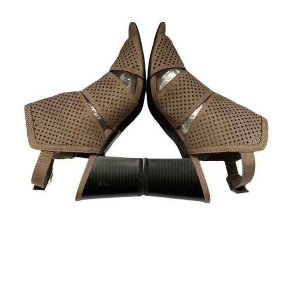 Route 66 Open Toe Tan Man Man Made Suede Sandals Sz 8 - Picture 7 of 9